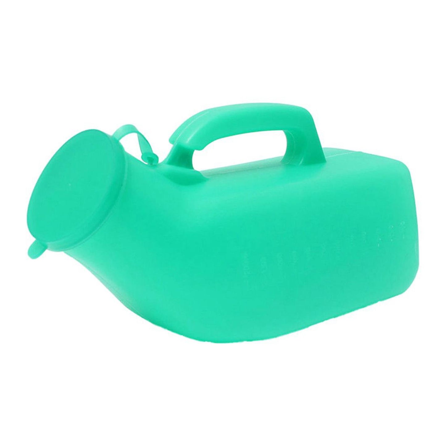 Male Urine Bottle with Lid Autoclavable 1.2l Green