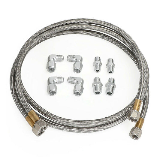 Automatic Transmission Cooler Lines Kit 6an Hose Line Kit for 4l60e