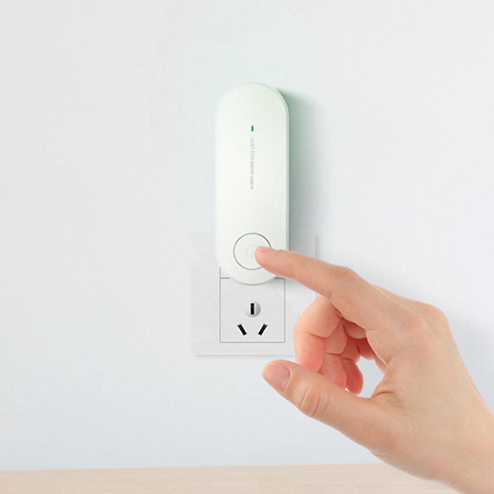 Plug In Air Purifier for Home Cleaner Mini Air Ionizer Black Uk Plug