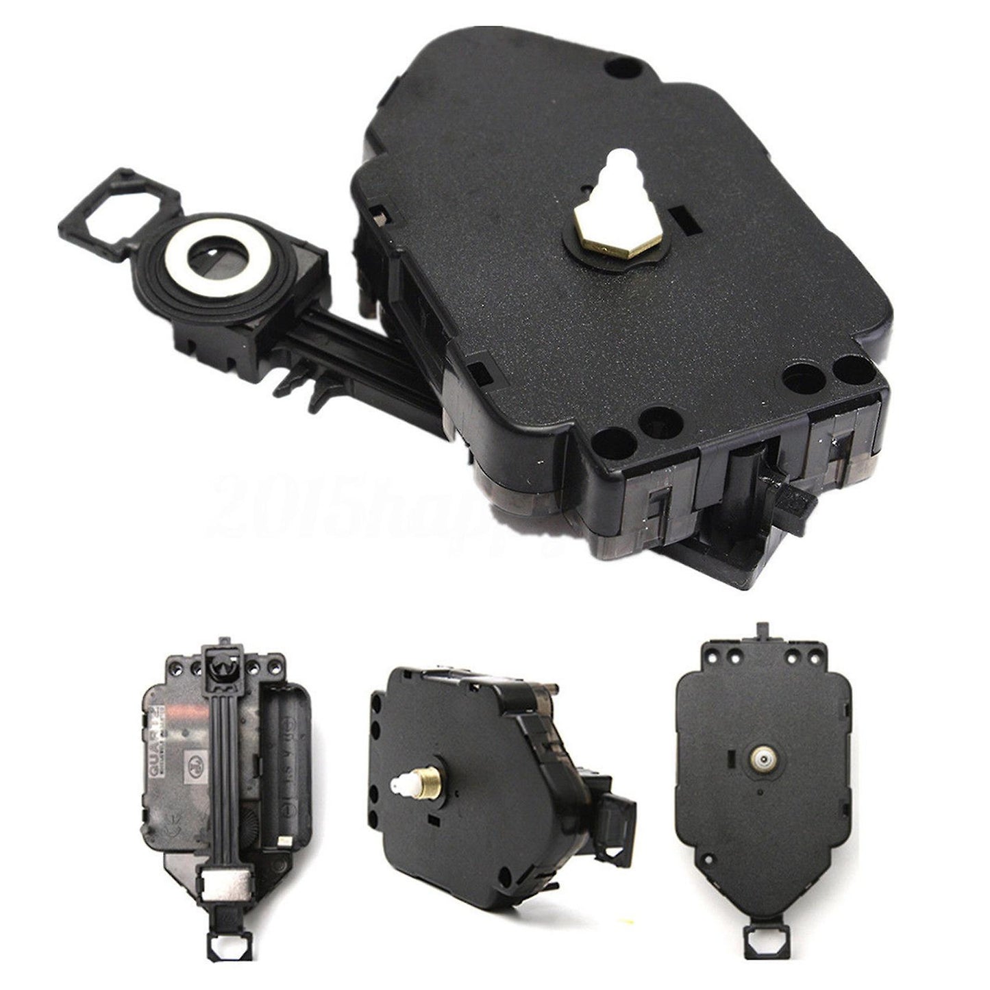 Black Quartz Clock Pendulum Movement Mechanism Motor Fittings