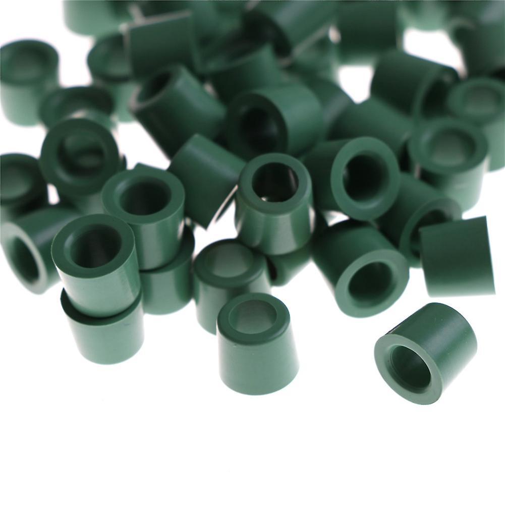 50pcs 1/4 Inch Charging Hose Manifold Repair Kit Sealing Ring(green)