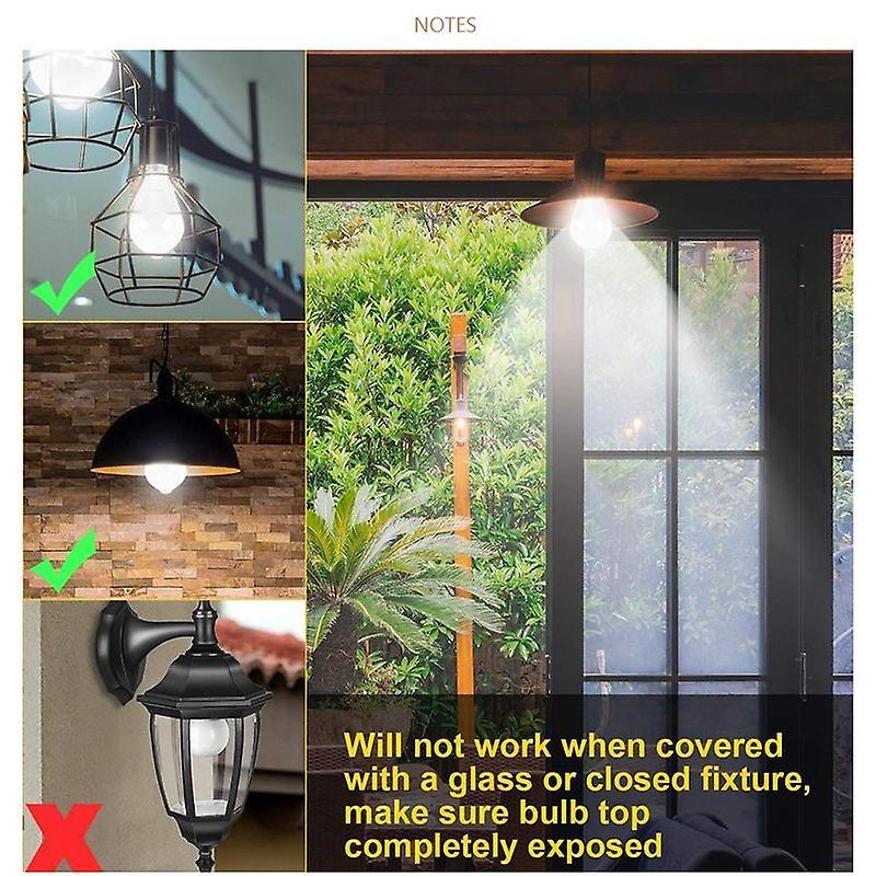 12w Motion Sensor Light Bulb,outdoor/indoor Movement