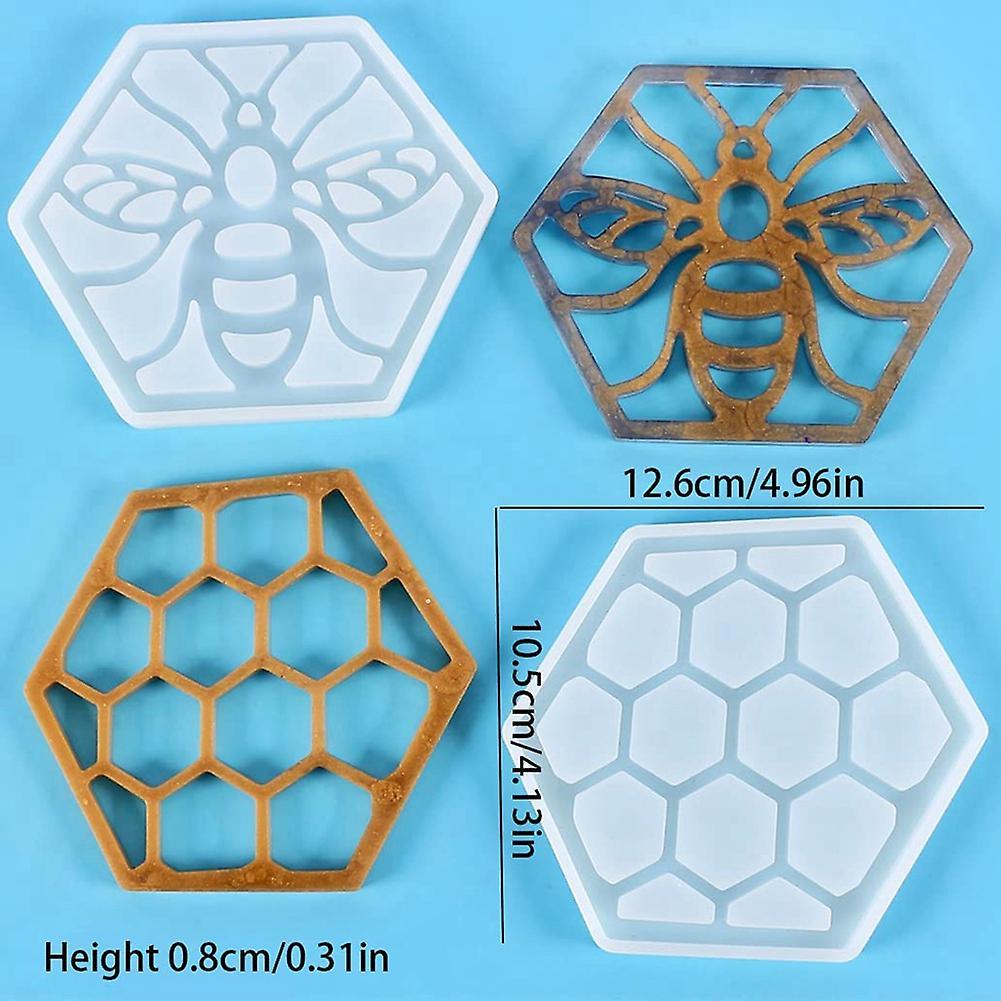 Resin Coaster Molds Silicone Car Cup Holder Mould for Diy Craft