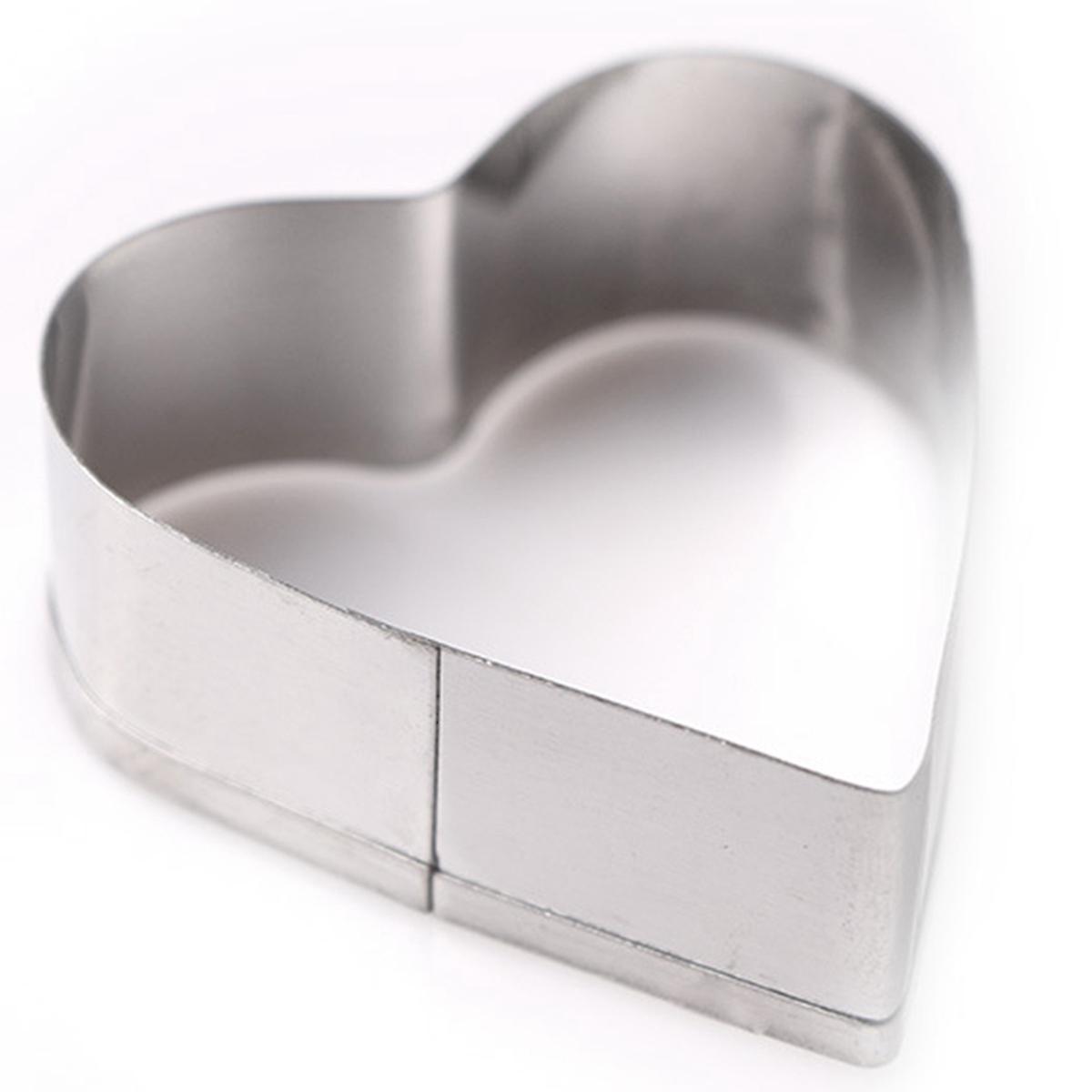 4-piece Set Of Stainless Steel Biscuit Mold Diy Kitchen Baking Tools