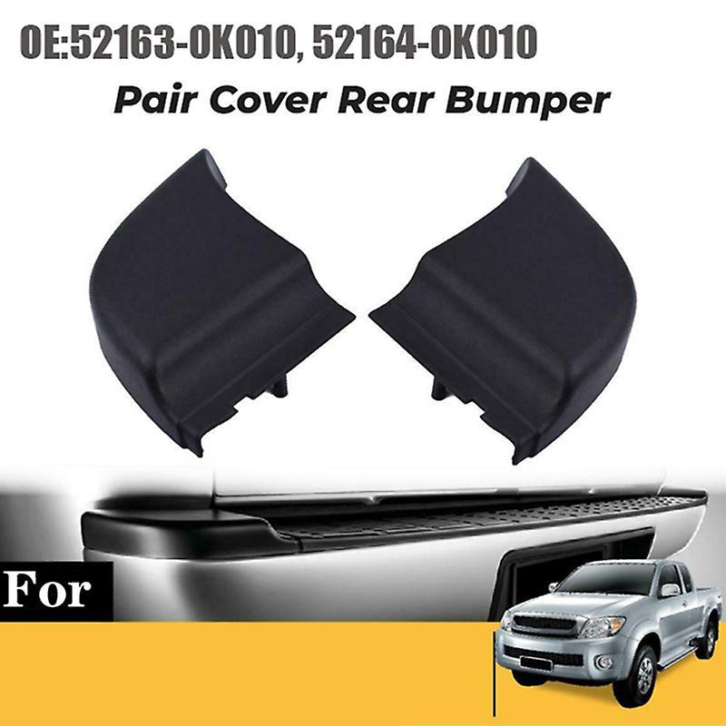 Rear Bumper End Plate Corner Cap for Toyota Hilux Vigo 2004-2015
