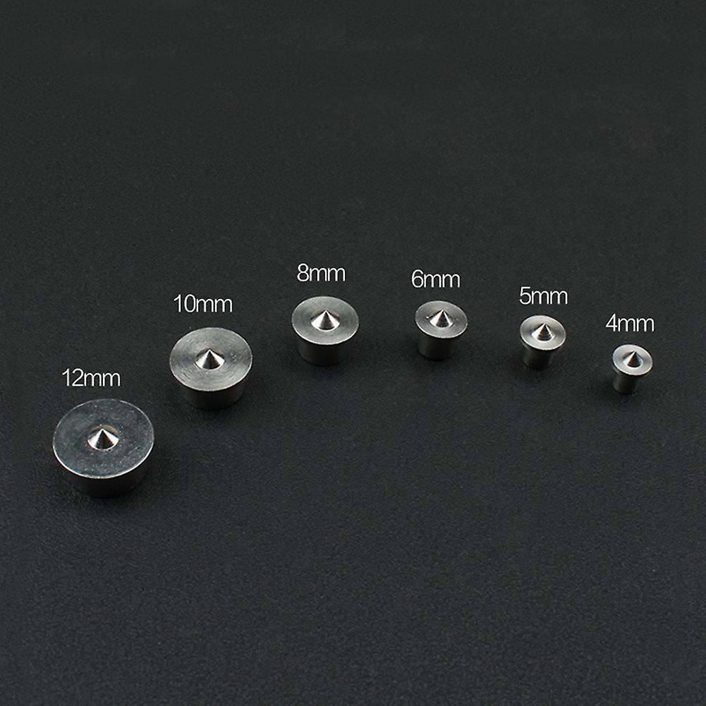 6pcs Dowel Tenon 4-12mm Dowel Cabinet Stainless Steel Dowel Pin Sets