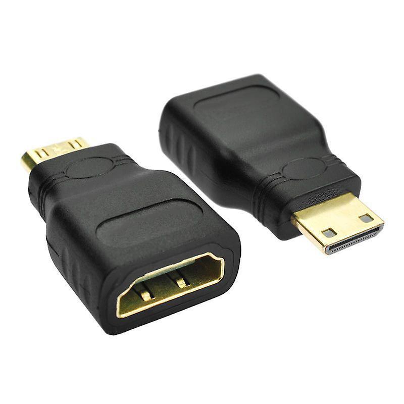 5 Pack Mini Hdmi Adapter Gold Plated Mini Hdmi Male to Hdmi Female