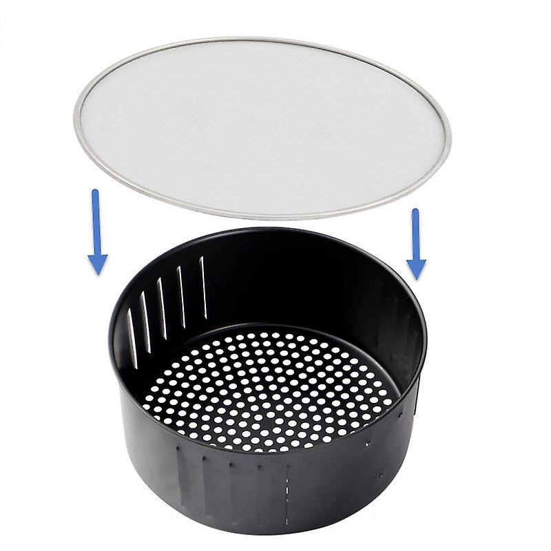 Air Fryer Accessories Stainless Steel Oil Splatter Screen 19cm
