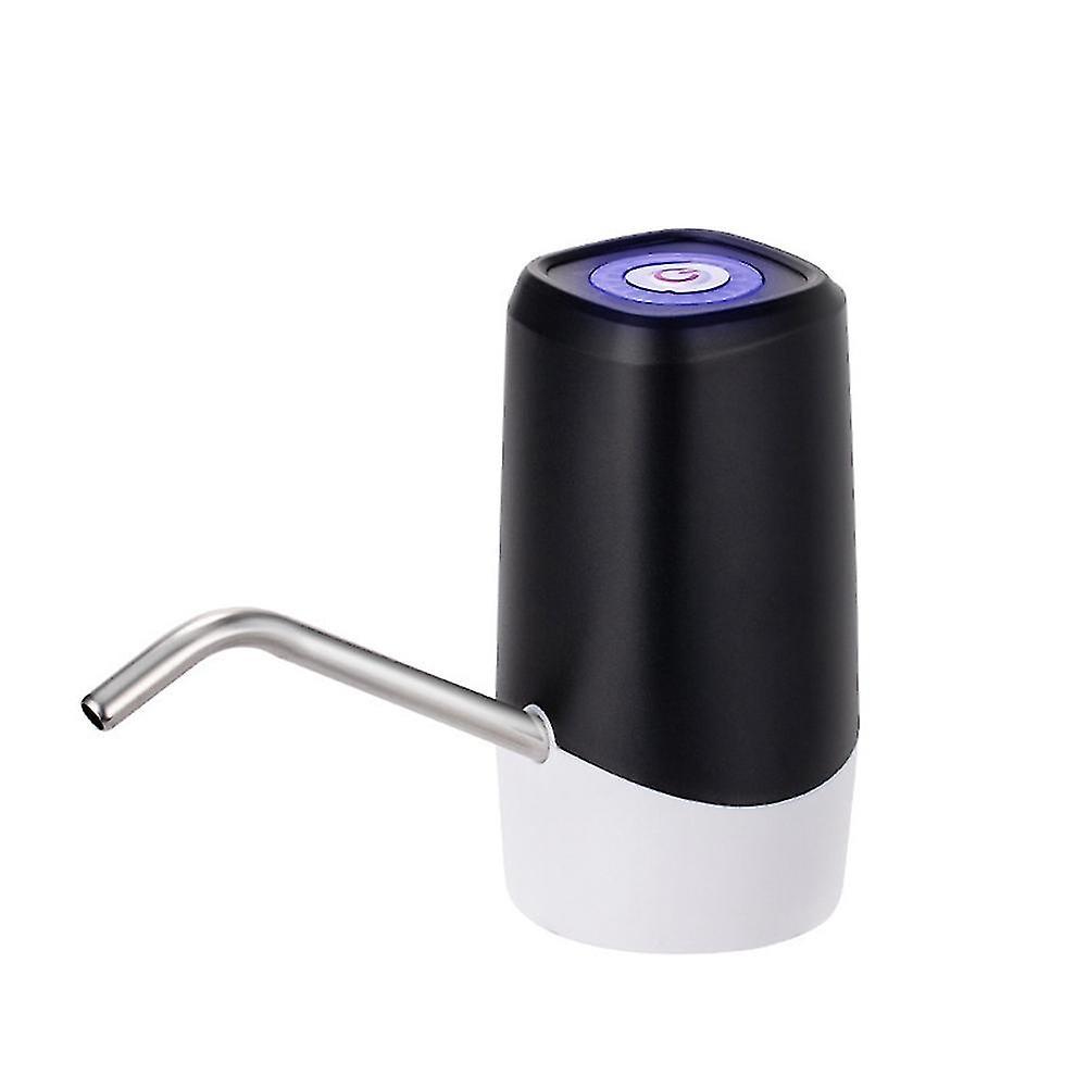 Electric Water Pump Usb Dispenser Pump for Kitchen Workshop (black)