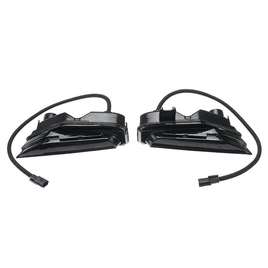 Car Front Sequential Dynamic Led Turn Signal Light Fog Lamp Drl