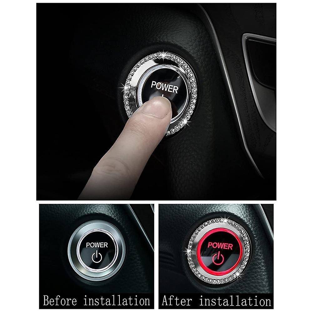 Ignition Button Ring Bling for Honda Tenth Generation Accord Inspire