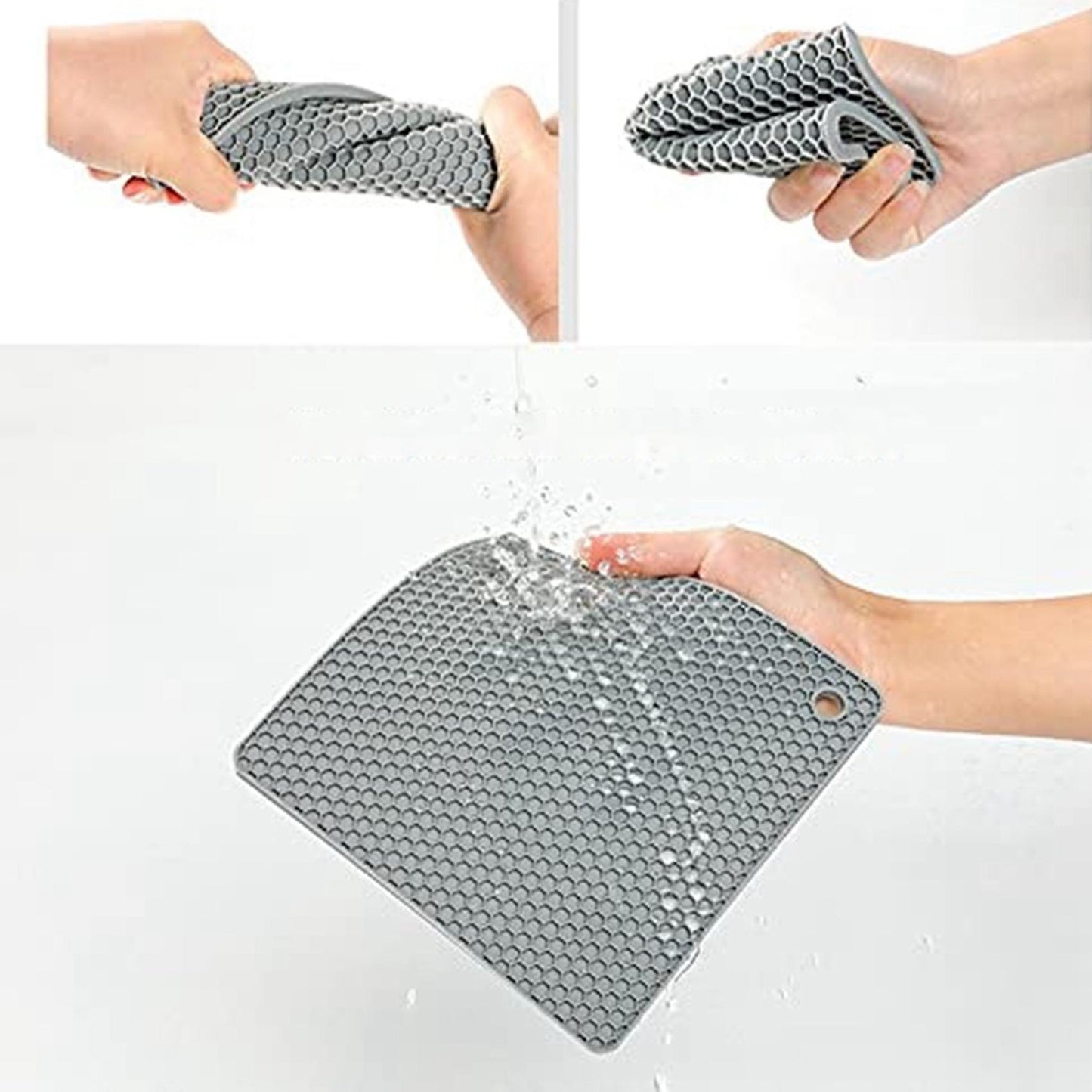 Silicone Coasters Non-slip for Hot Pads Spoon Rest Cooking and Food