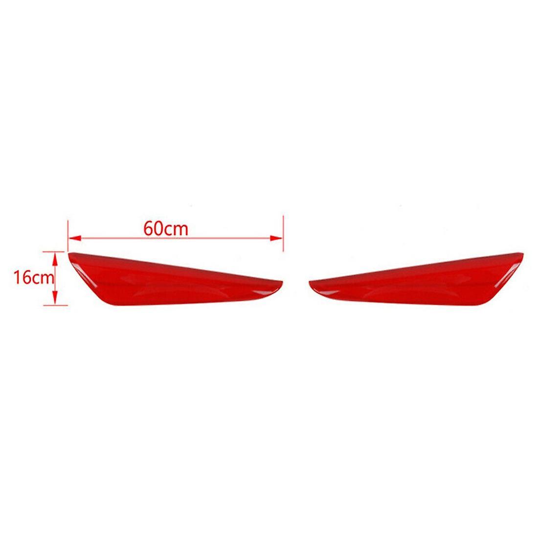 Car Door Panel Cover for Chevrolet Camaro 2016-2021, Abs Red