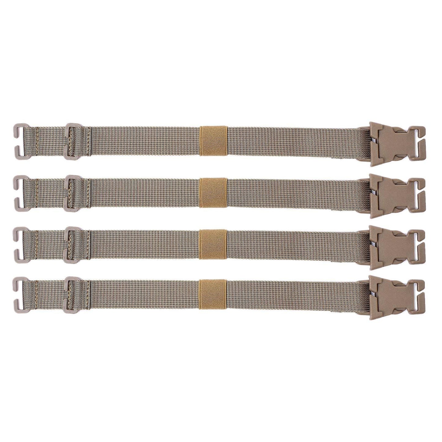 4pcs Molle Straps Backpack Vest Adapter Belts for Outdoor C
