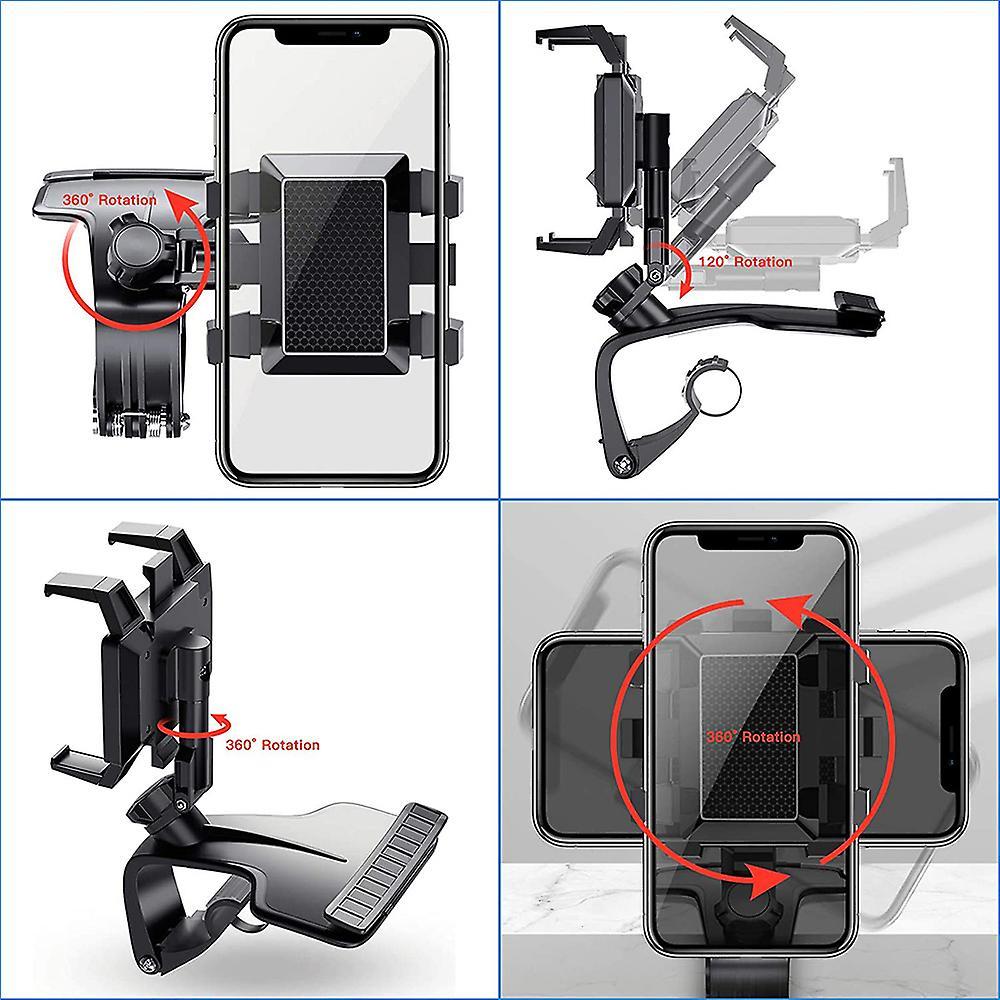 Dashboard Phone Holder for Car Clip,for Smartphone 3 to 7 Inch