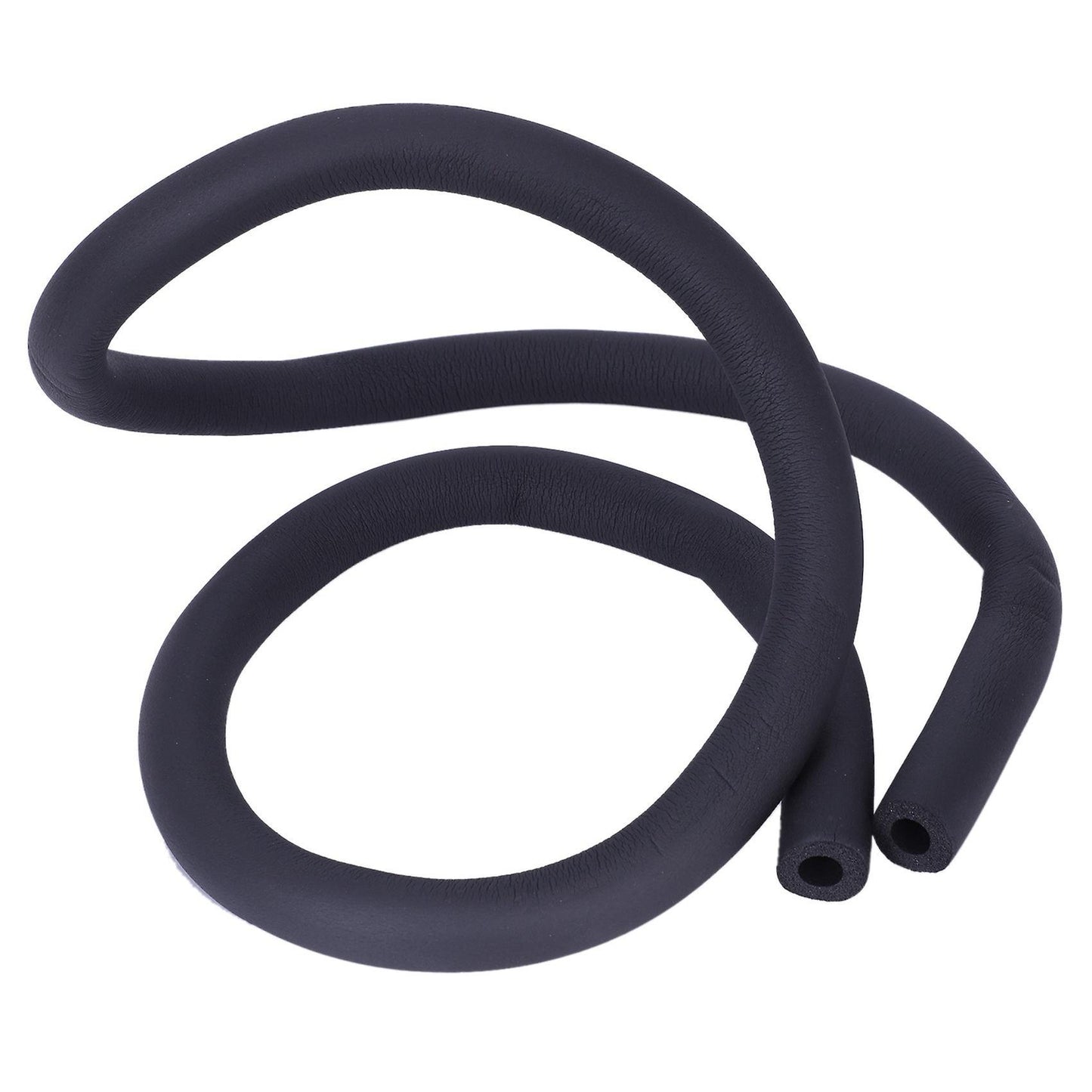 2x 1.7m Long 10mm X 9mm Air Conditioner Heat Insulation Pipe Black