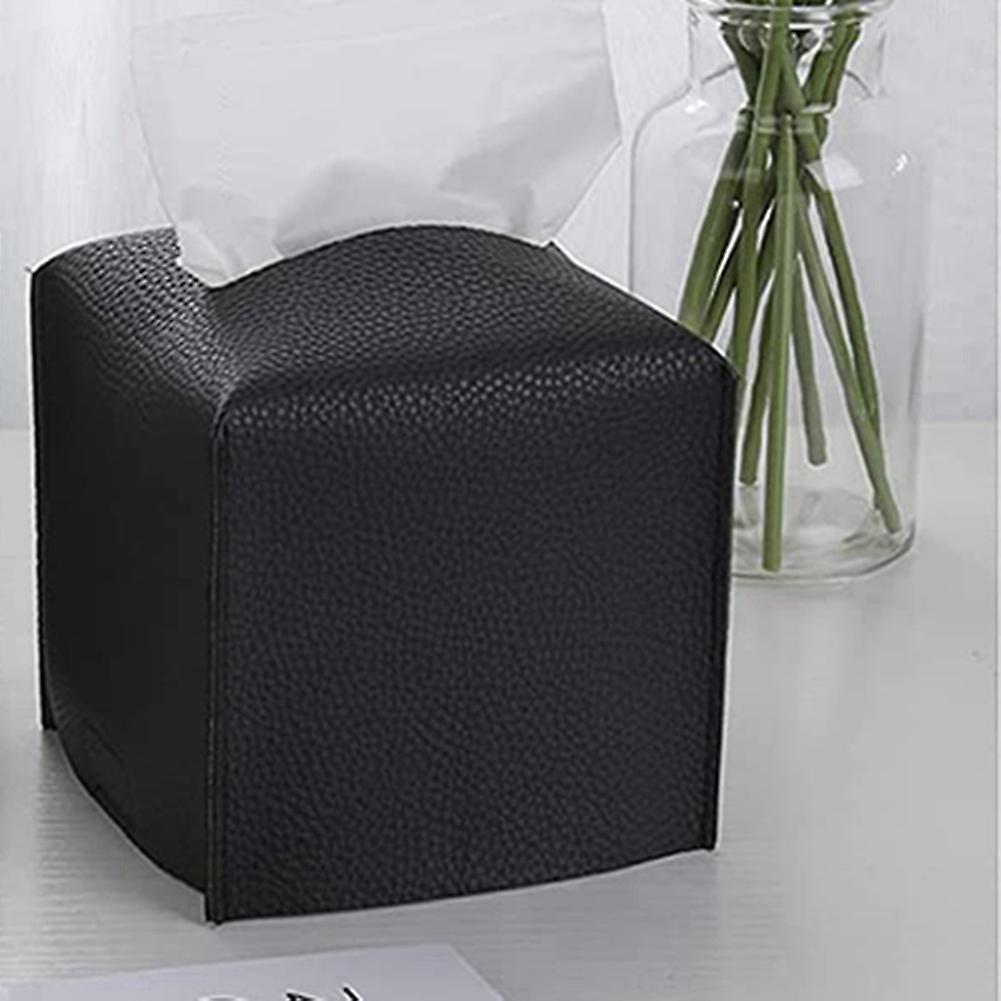 Tissue Box Cover, Square Tissue Box for Desk, Hotel, Restaurant