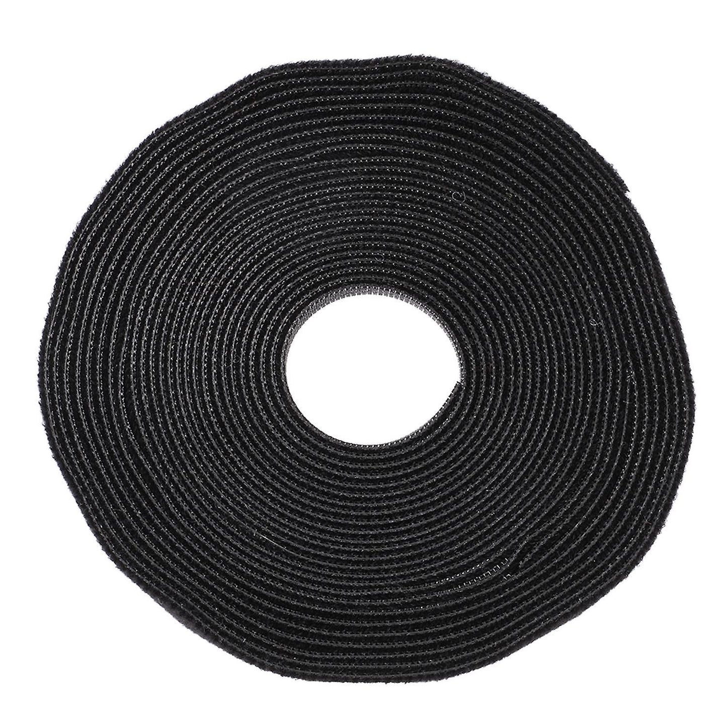 Fastening Tape 2cm Hook & Loop Fastening Tape Cable Ties 5m Black