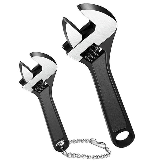 2pcs Hand Wrench Adjustable Spanner Hand Knurl Tool Adjustable
