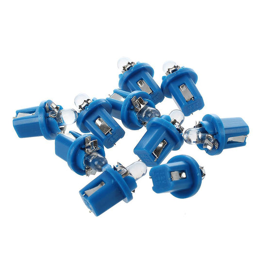 10 X T5 Blue Led Car Gauge Dash  Dashboard Light Bulb Lamp