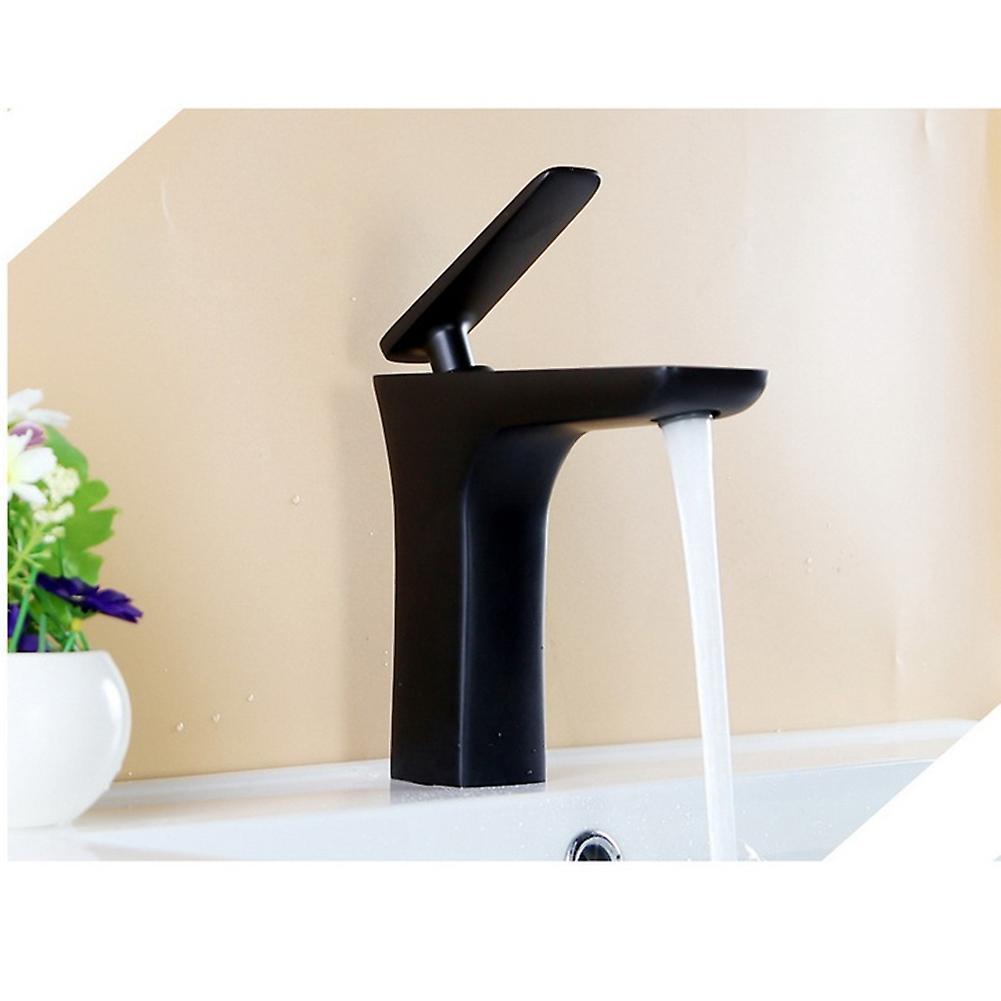 Copper Kitchen Sink Faucet Mixer Taps for Bathroom Bar Sink (black)