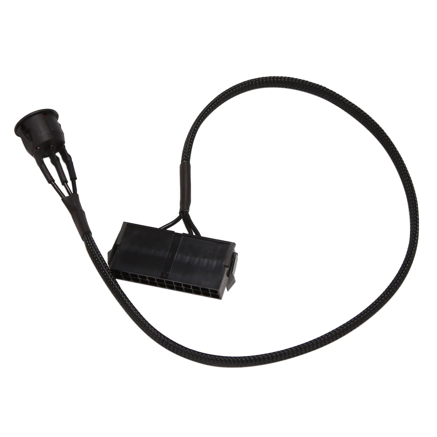 24-pin Female Atx Psu Up Jumper Ridge Cable with On/off Switch,50cm