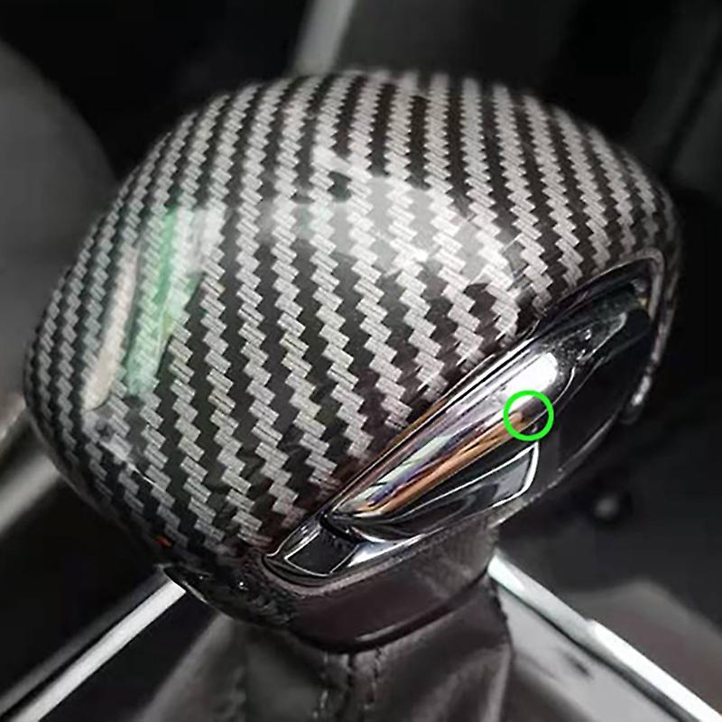 Gear Head Knob Shift Cover Trim Shift Knob for Skoda Kodiaq Gt 17-19
