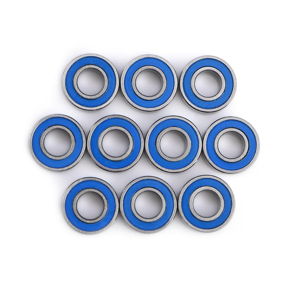 10 Pieces Steel Skateboard Bearings 5mm X 11mm X 4mm Zz Mr115-2rs