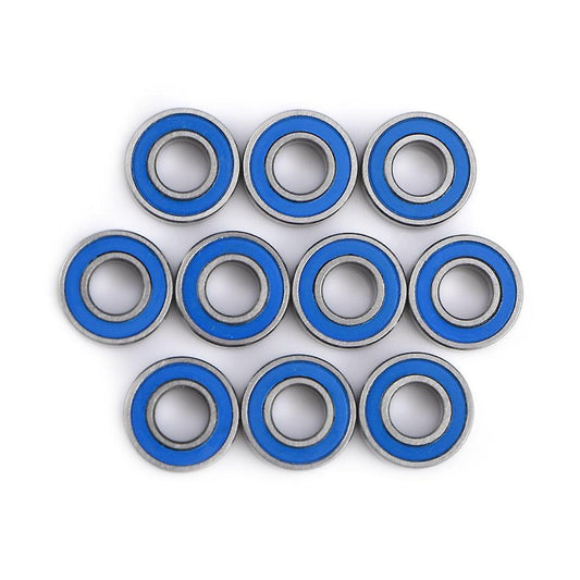 10 Pieces Steel Skateboard Bearings 5mm X 11mm X 4mm Zz Mr115-2rs