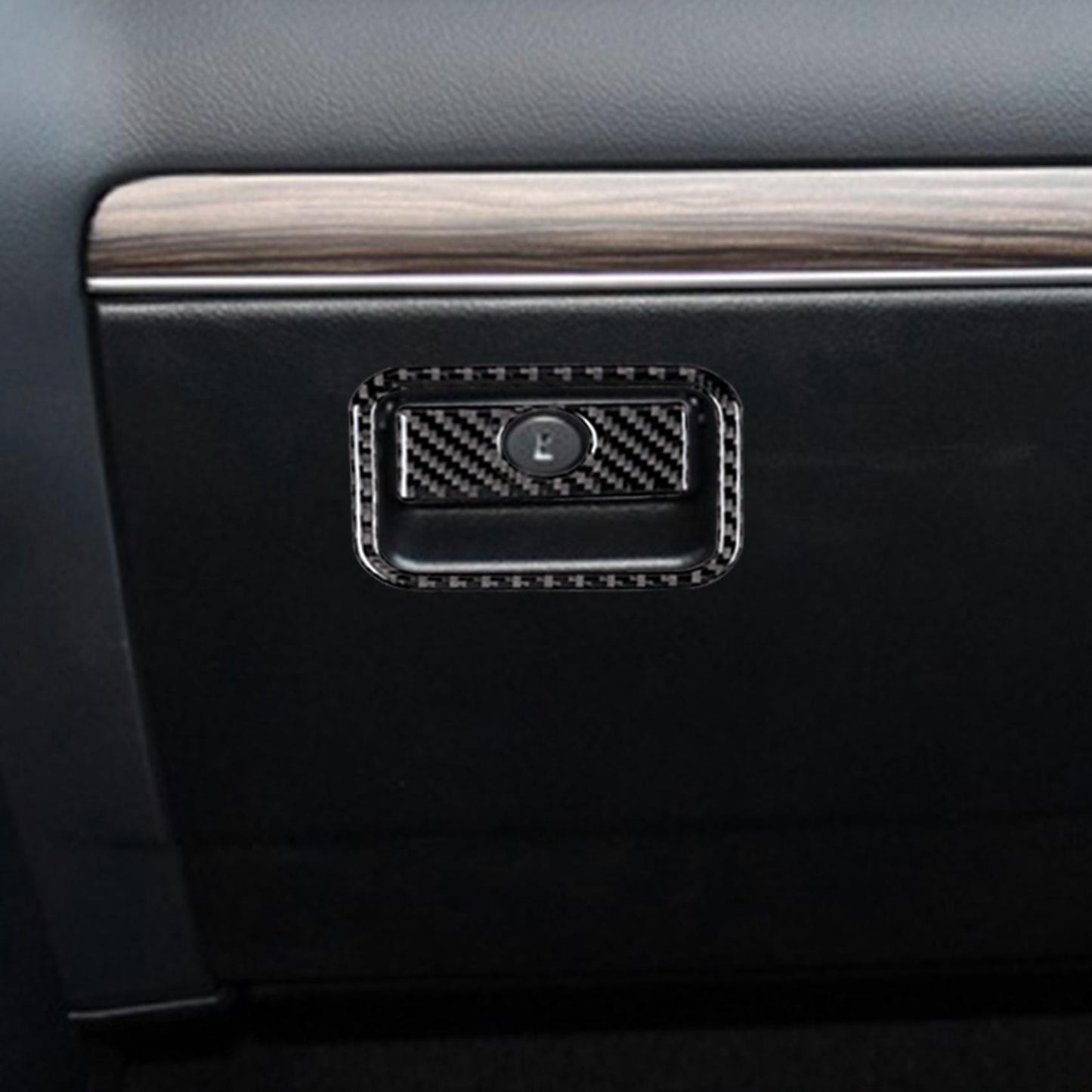 Car Passenger Seat Storage Box Trim Frame Cover Decals Stickers