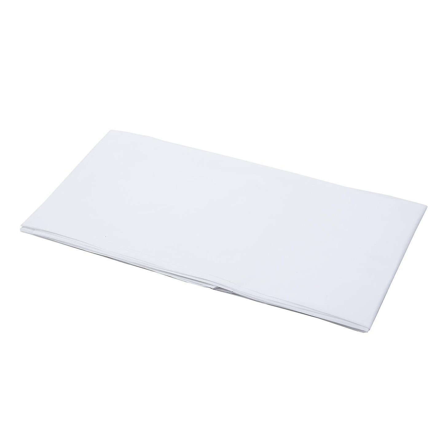 Plastic Tablecloth, White 137cm X 183cm