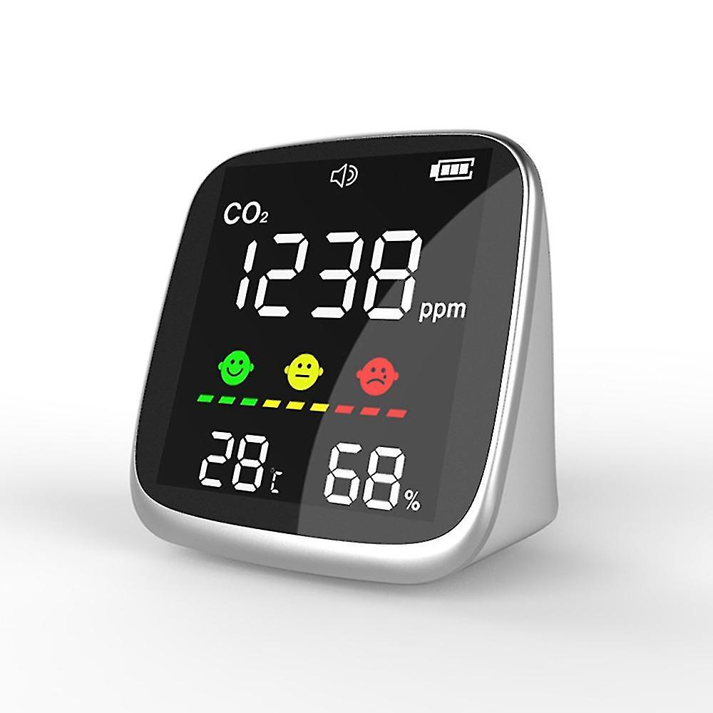 Air Quality Monitor Detect Co2,temperature Humidity ,manual Set