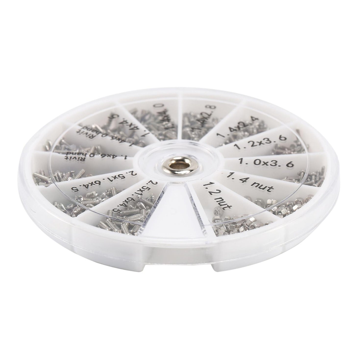 1000pcs Stainless Steel Screws Set Machine Screws Assortment