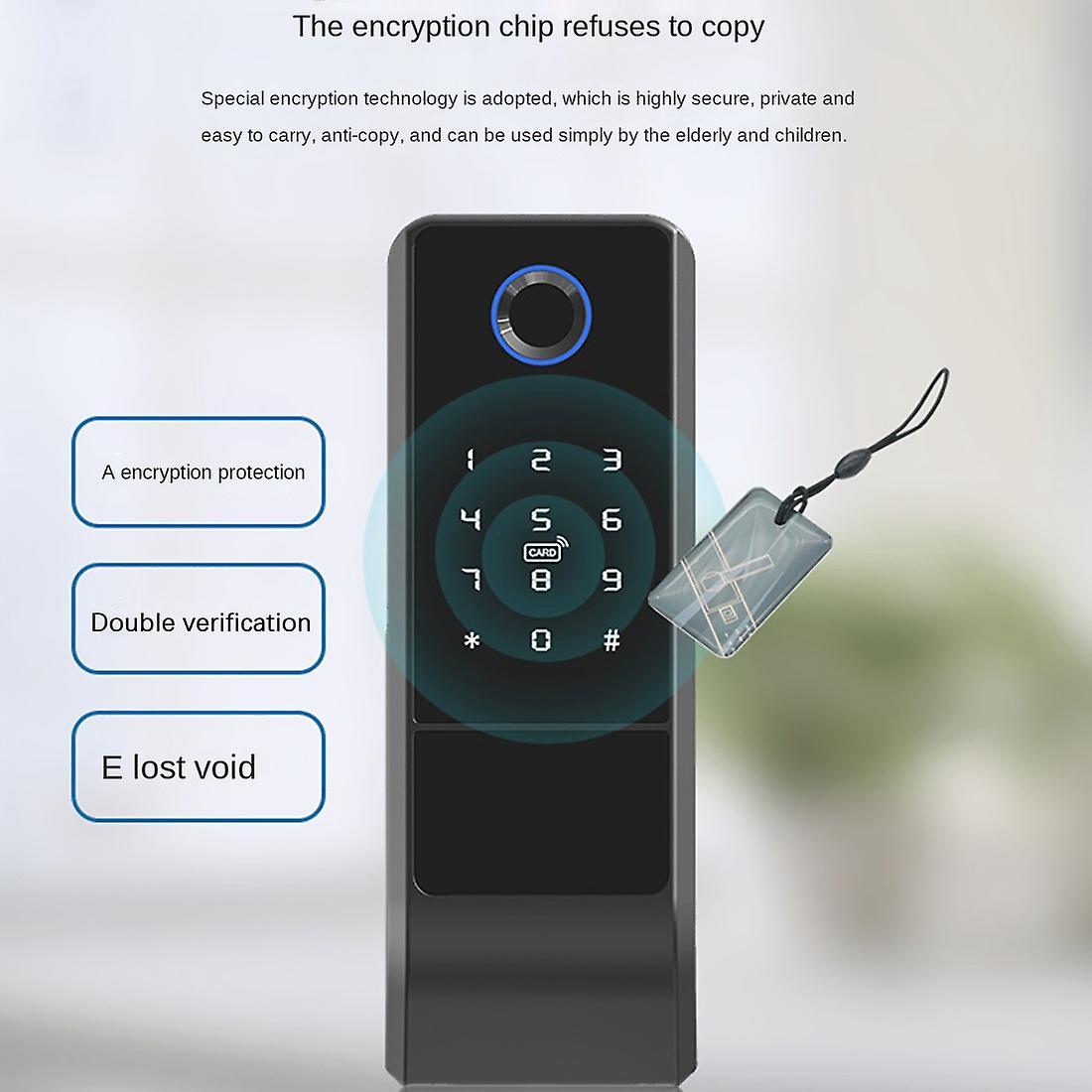 Waterproof Wifi Smart Electric Lock Tuya App Remotely for Metal Door