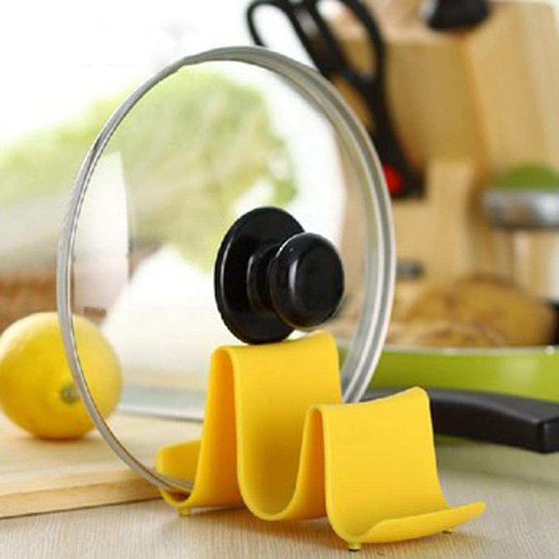 4 Pieces Of Pot Lid Holder Pot Lid Storage Rack for Home Kitchen