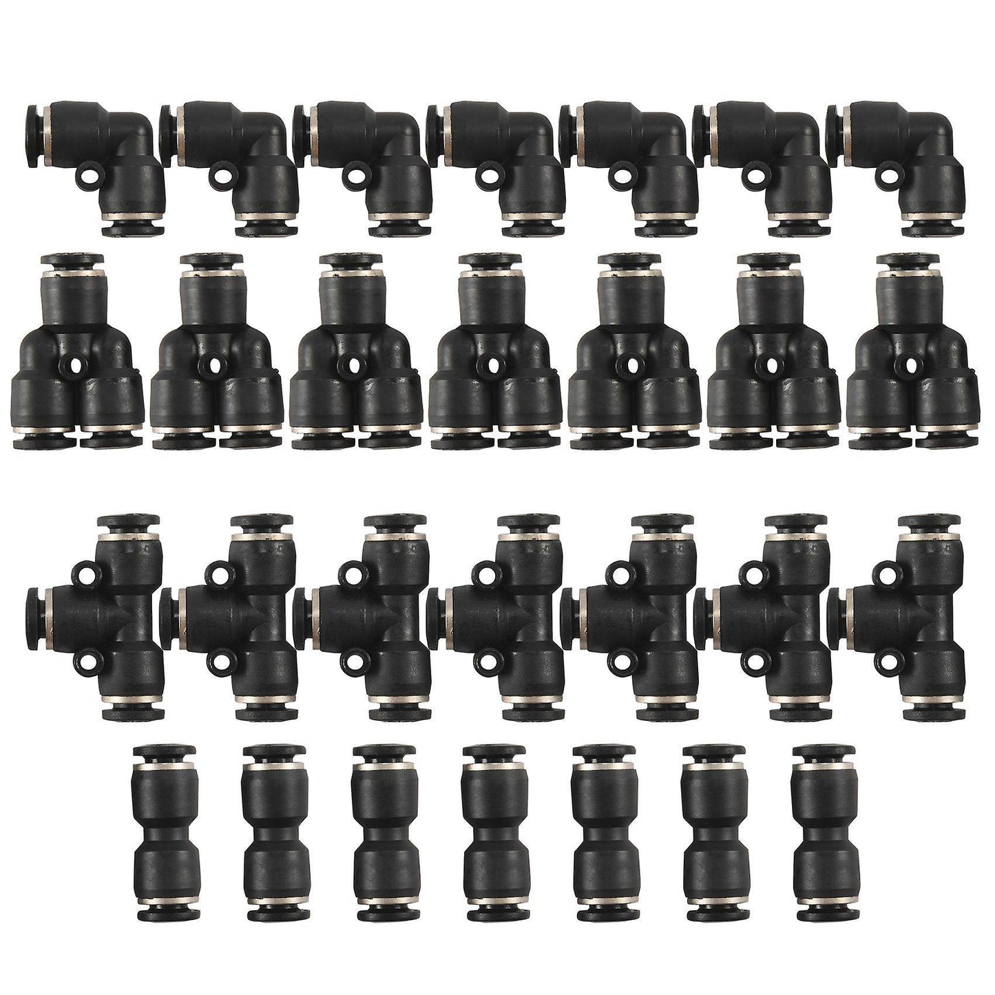28 Pieces Air Quick Disconnect Tube Release Connectors(1/4inch)