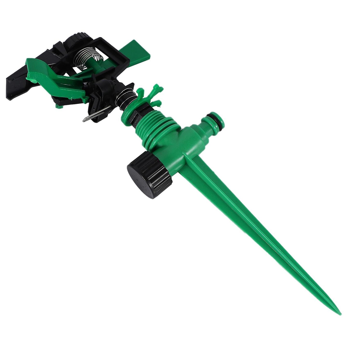 2x 360 Rotating Water Sprinkle Lawn Impulse Nozzle Watering Tool