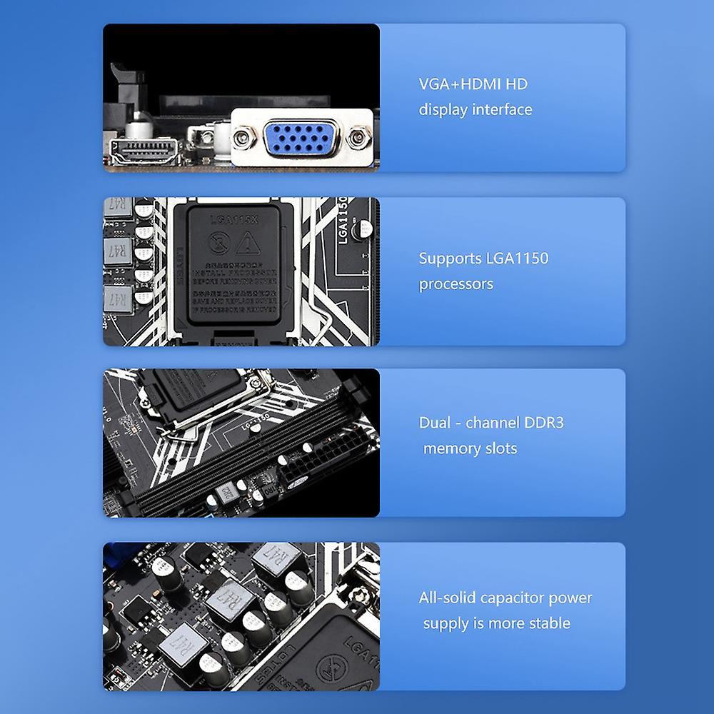 H81g Computer Motherboard, Supporting Intel Core Celeron/pentium
