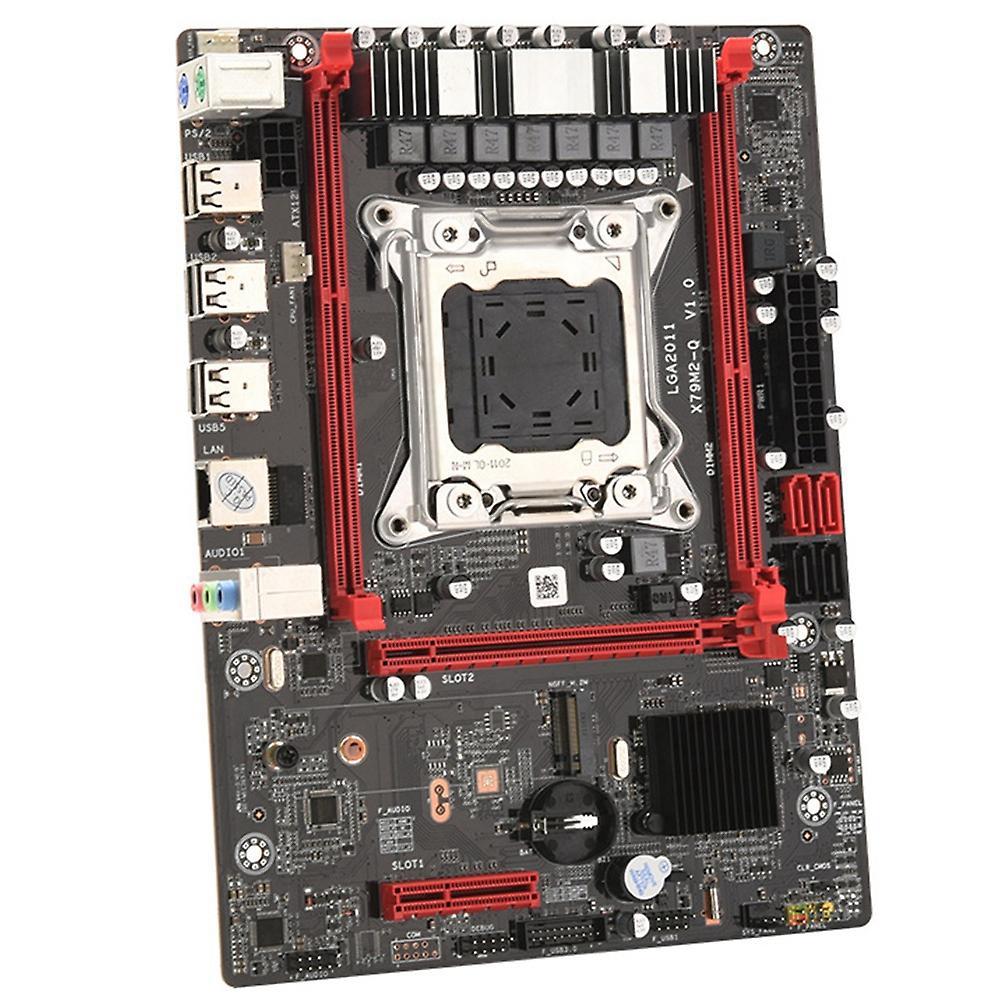 X79m-q Motherboard with Ddr4 4gb 1333mhz Ram+sata Cable for Computer