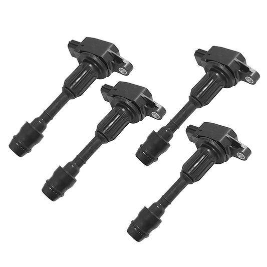 4pcs Ignition Coil Set for Nissan Hr15de Tiida Sunny Almera Bluebird