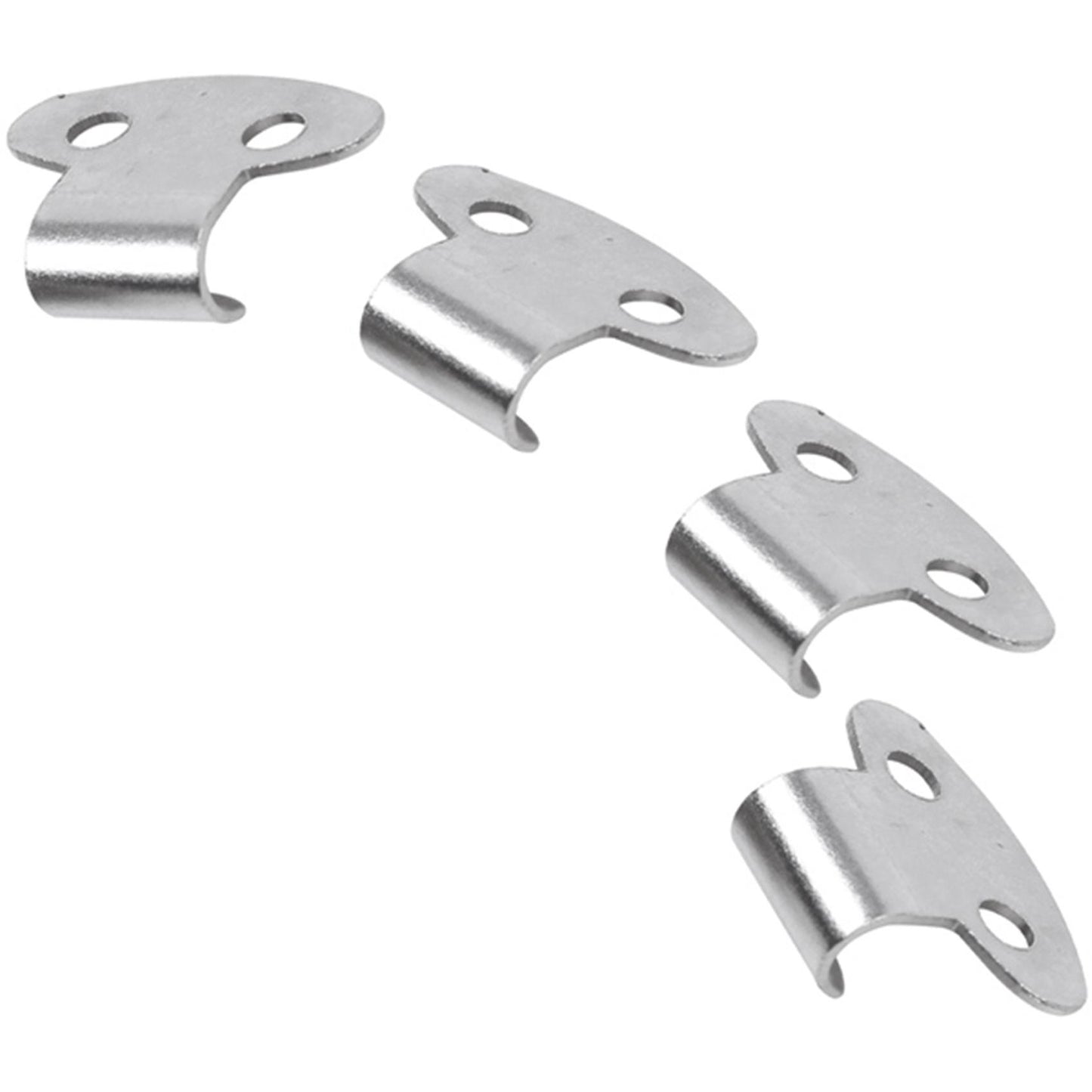 Cabinet Silver Tone Spring Loaded Toggle Switch Latch Hasp 8 Pcs