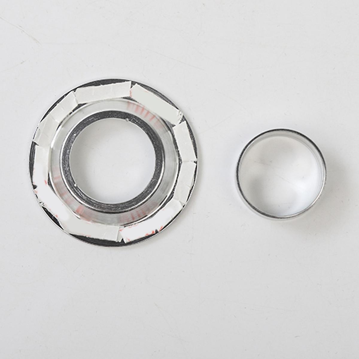 Rearview Mirror Switch Knob Trim for Dodge Challenger 09-14, Silver