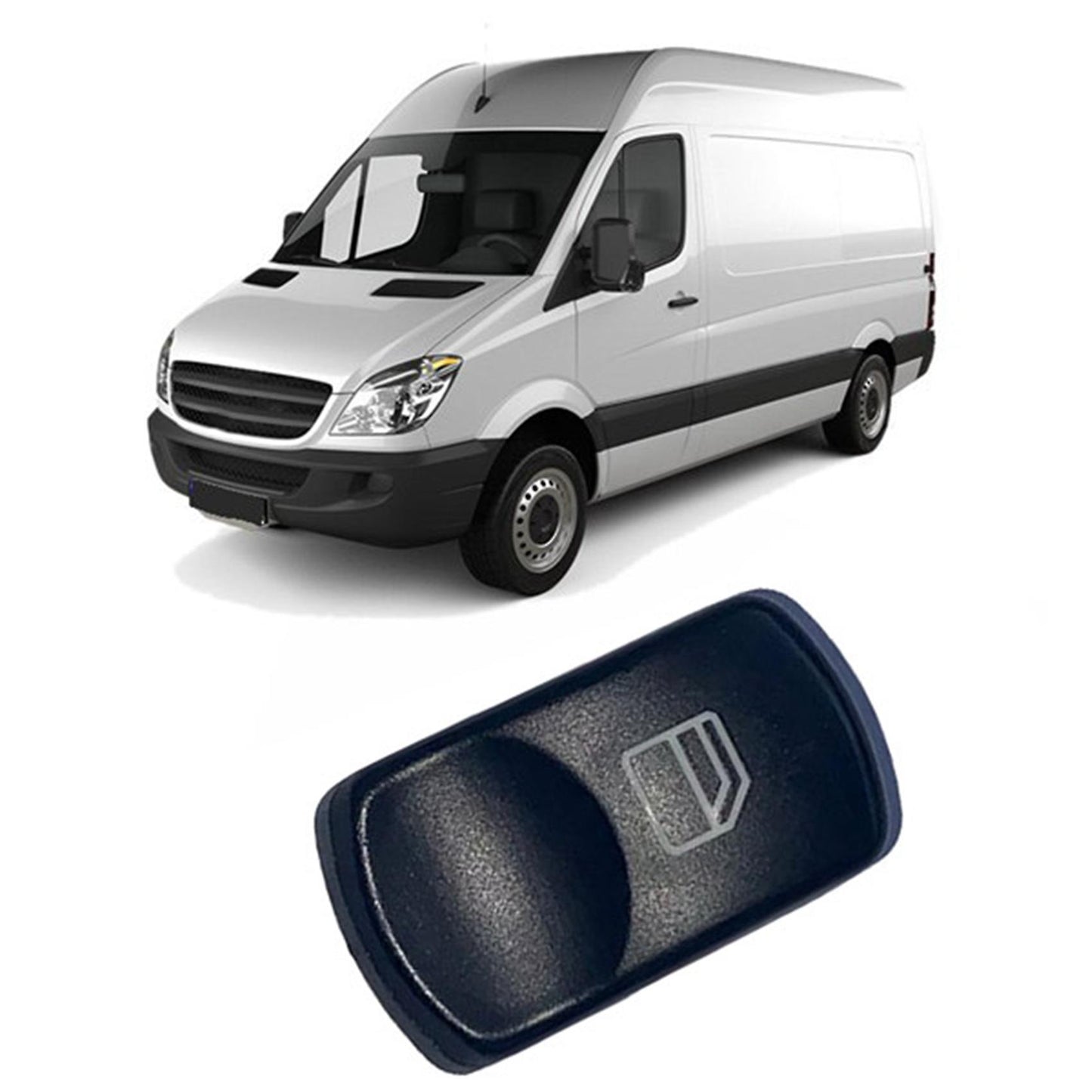 2x for Mercedes Sprinter W906 Crafter Window Switch Button Cover