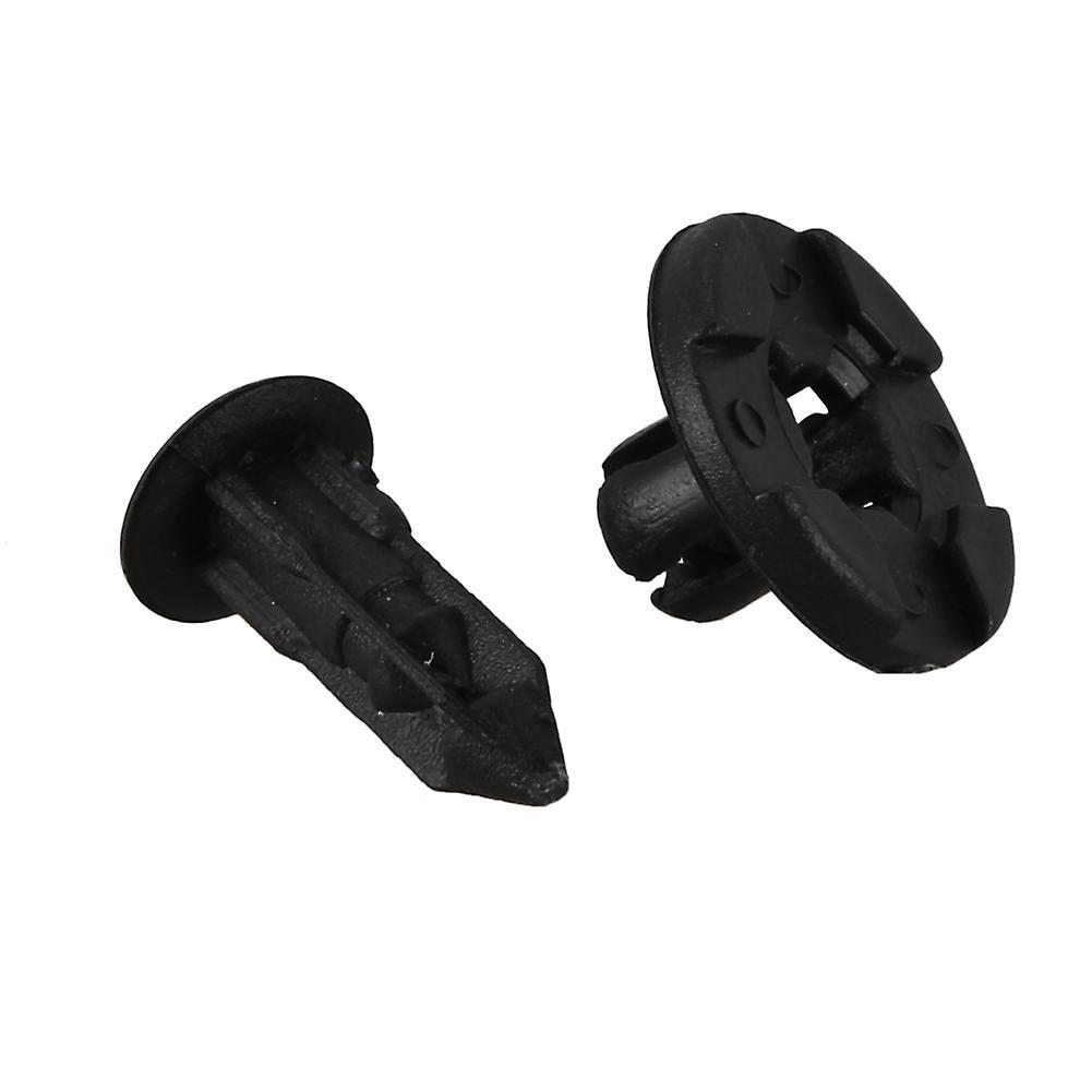 10 X Adorno Plastico Sujetador Clip 8mm Para Nissan