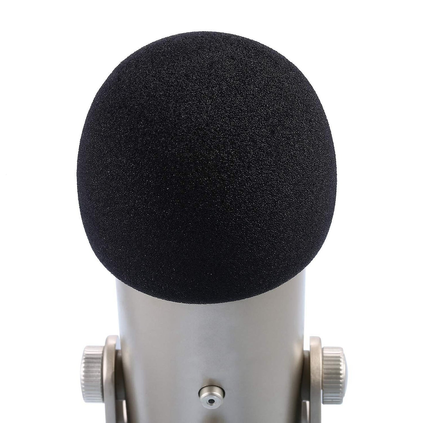 Mic Cover Sponge for Blue Yeti, Yeti Pro Condenser (black, 3 Pack)