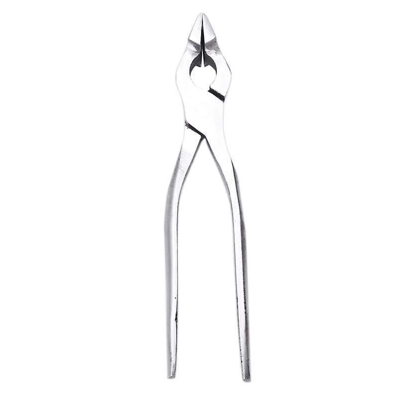 Handle Leather Pliers Steel Diy Edge Adjustment Press Flatten Forceps