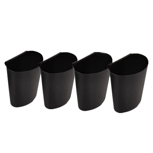 4 Pieces Of Hanging Basket Portable Storage Basket Tool Black