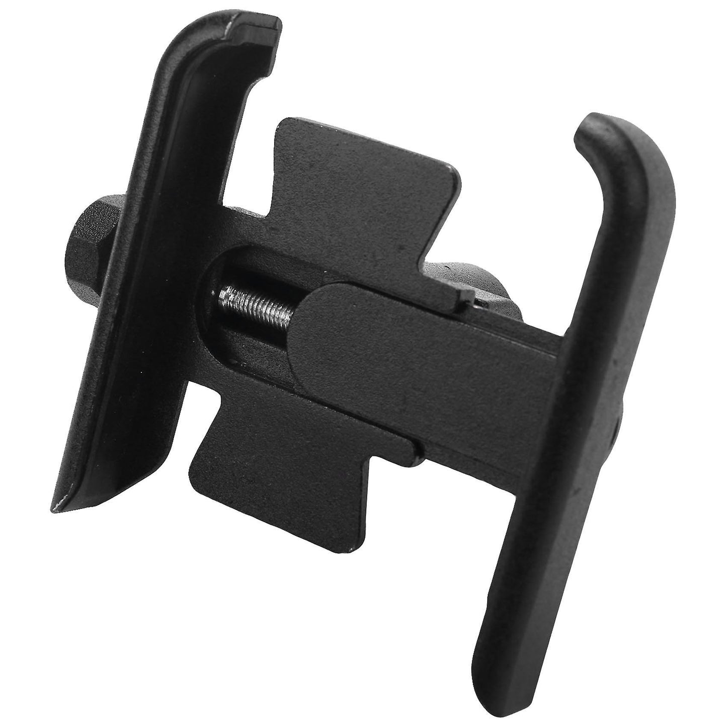 Aluminum Alloy Cycling Stand Bracket Adjustable Phone Holder Black