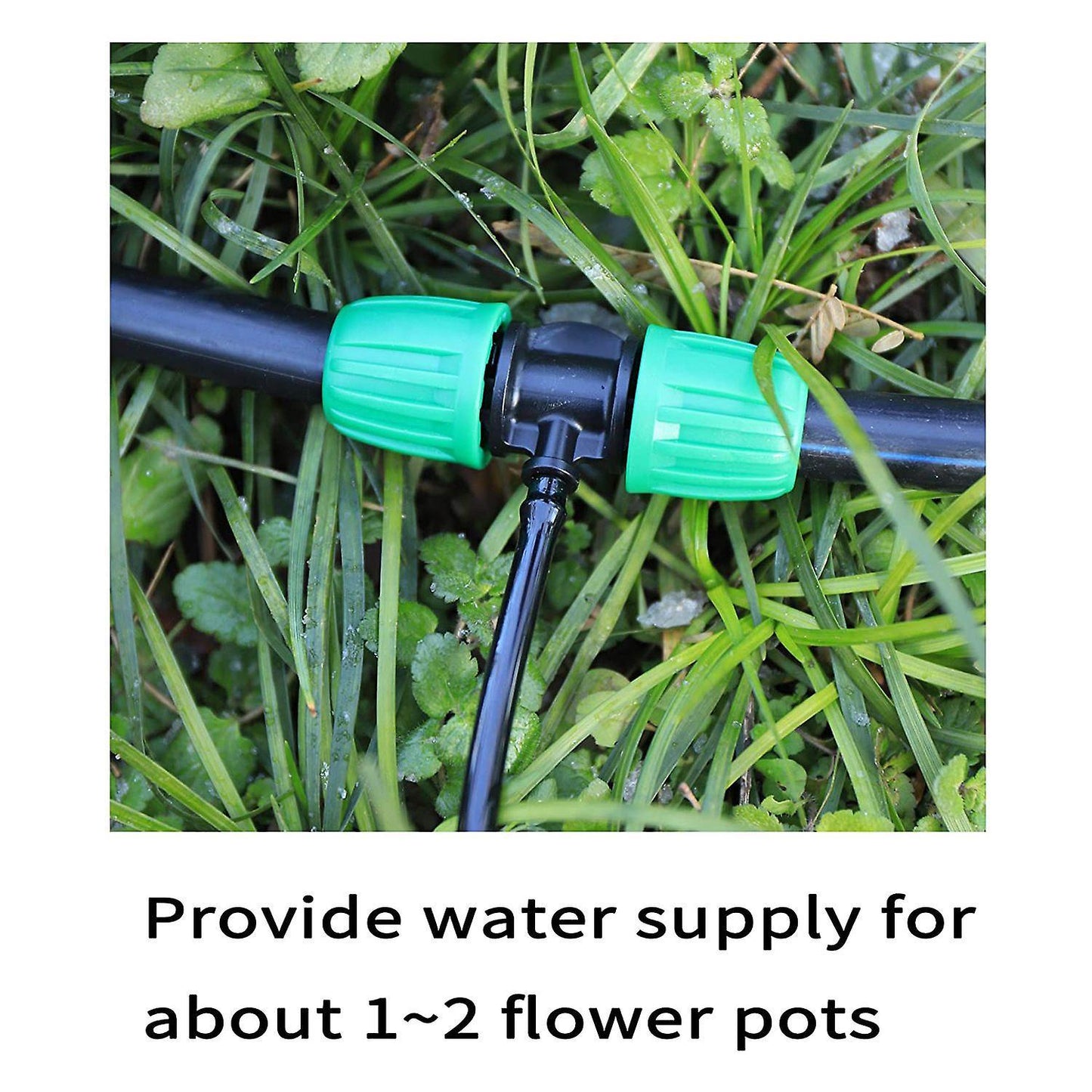 10 Pcs Barbed Tee 1/2 Inch Irrigation Tube (fits 13mm Id/4mm Id)