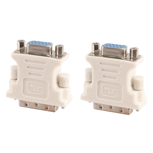 Adaptateur Dvi Male (dvi-d 24+1) Vers Vga Femelle (15 Broches)